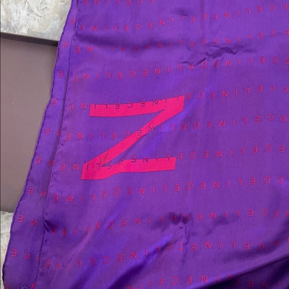 Authentic Celine silk scarf - Picture 3 of 3